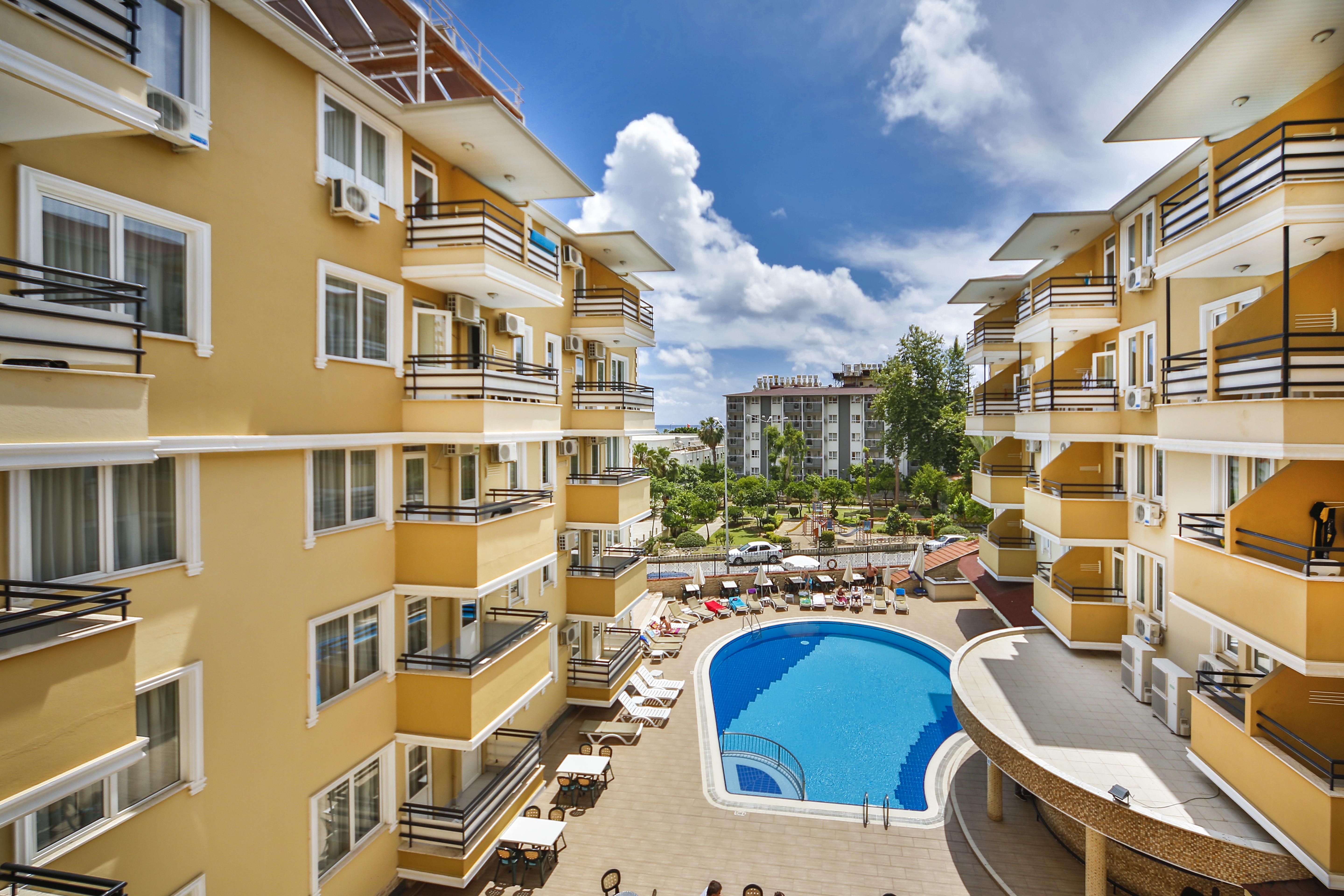 Kleopatra Aydin Hotel Аланія Екстер'єр фото